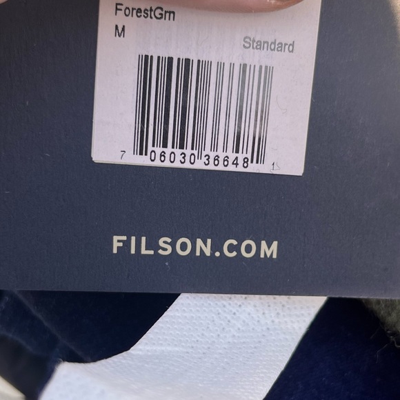 Filson - Men's Medium - Mackinaw Wool Vest - Forest Green - NWT - Made In USA - Picture 8 of 10